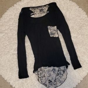 Black top long sleeve